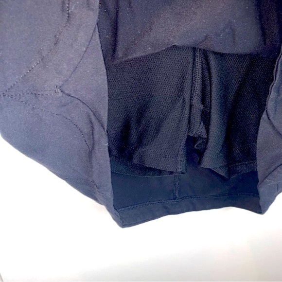 Athleta M Metro Black Mini Skirt Skorts Athletic Golf Tennis Pickleball Shorts - Picture 5 of 8